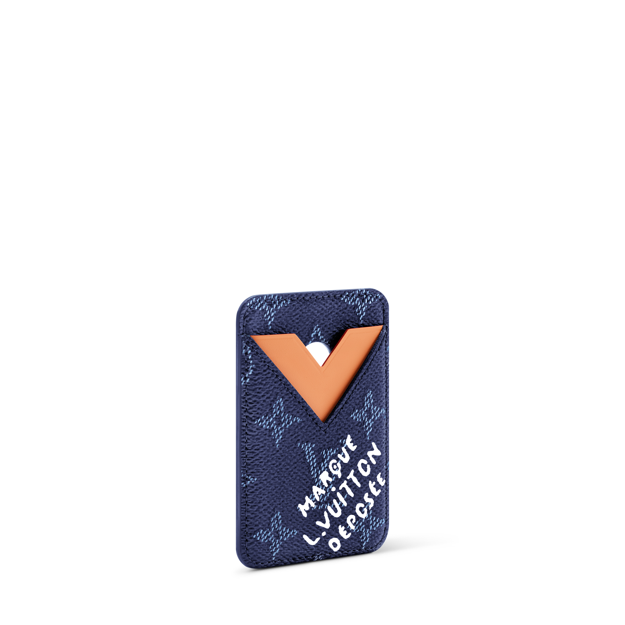 Magnetic Card Holder Monogram Heritage - Women - Small Leather